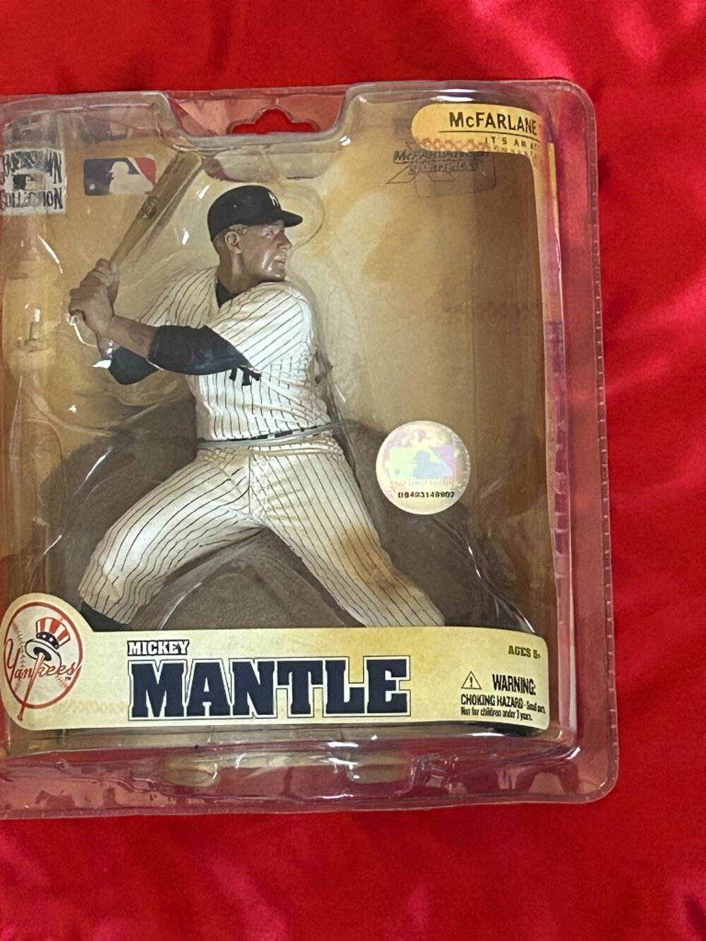 Yankees Legends McFarlane Lot-Mickey Mantle, Mariano Rivera, CC Sabathia Bronze